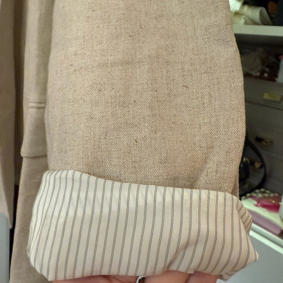 Zara Light Tan Blazer Jacket - Picture 3 of 10